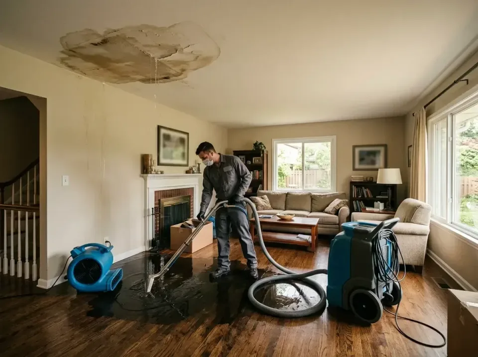 attic-pipe-burst-ceiling-drip-008 — frequently asked questions, Water Damage Restoration & Carpet Care in Lexington, VA